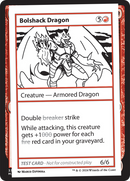 {C} Bolshack Dragon [Mystery Booster 2 Playtest Cards][MB2 PLAYTEST]