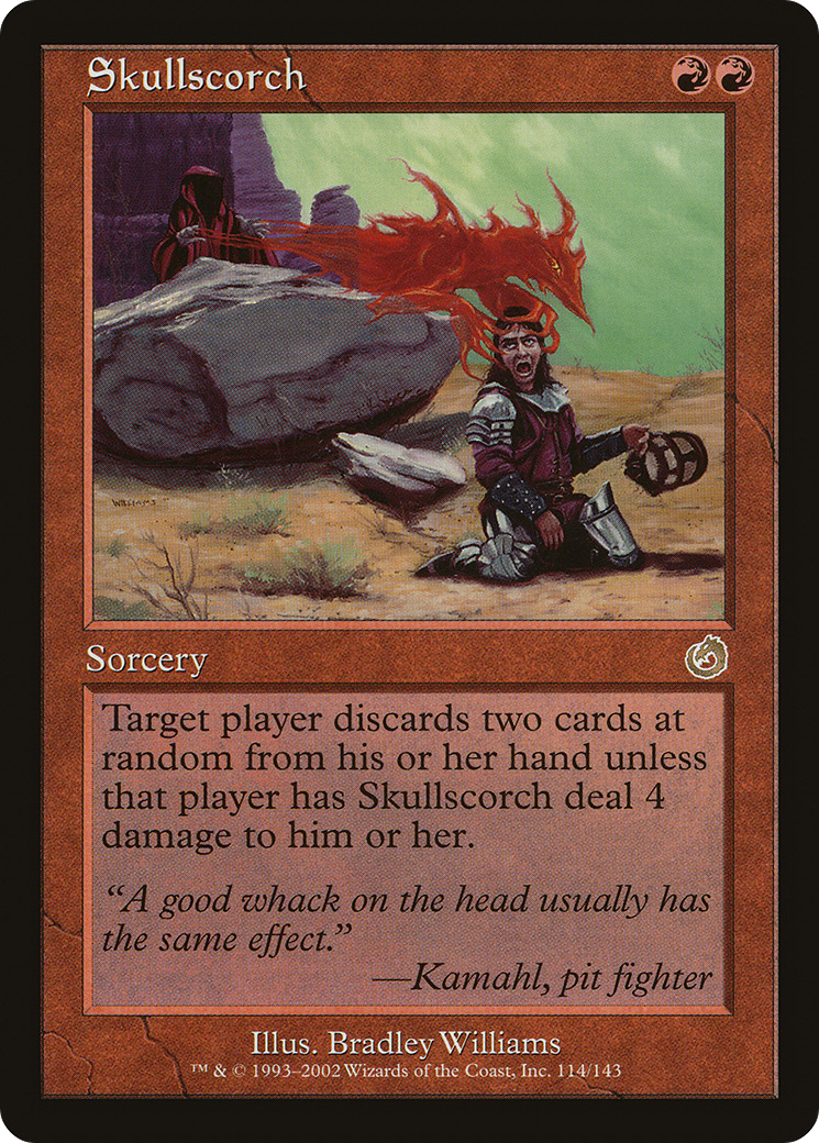{R} Skullscorch [Torment][TOR 114]