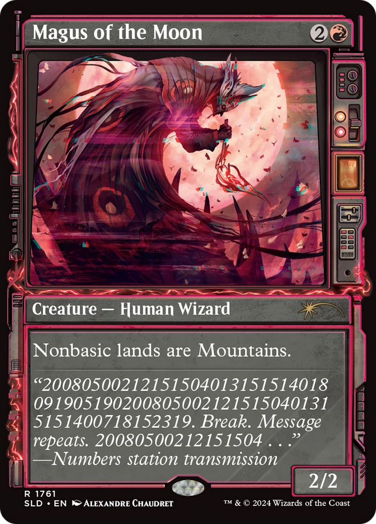 Magus of the Moon [SLD-1761] : (Showcase) Foil