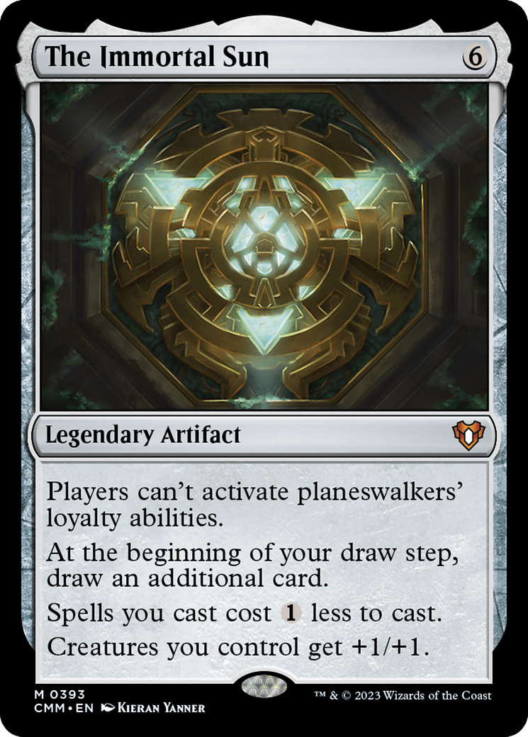 {R} The Immortal Sun [Commander Masters][CMM 393]