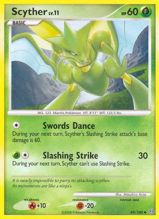[PKM] Scyther (49/100) [Diamond & Pearl: Stormfront]
