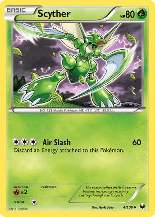 [PKM-C] Scyther (4/108) [Black & White: Dark Explorers]