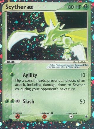 [PKM-R] Scyther ex (102/109) [EX: Ruby & Sapphire]