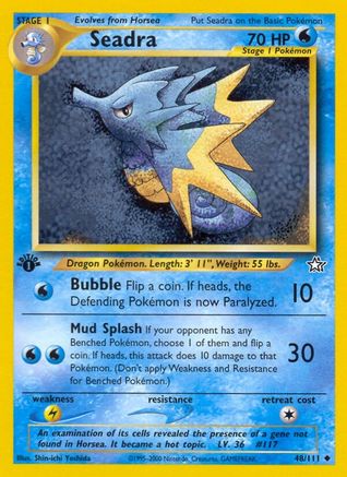 [PKM] Seadra (48/111) [Neo Genesis 1st Edition]