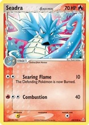 [PKM-C] Seadra (52/110) (Delta Species) (Stamped) [EX: Holon Phantoms]