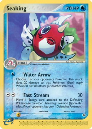 [PKM] Seaking (21/109) [EX: Ruby & Sapphire]