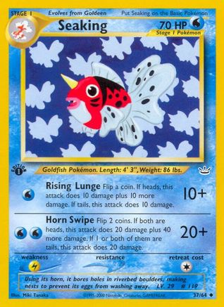 [PKM] Seaking (37/64) [Neo Revelation 1st Edition]