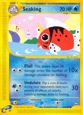 [PKM] Seaking (59/147) [Aquapolis]
