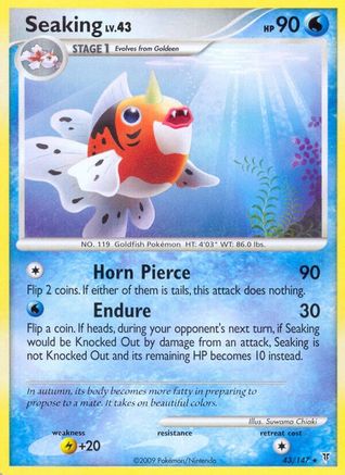 [PKM] Seaking (43/147) [Platinum: Supreme Victors]