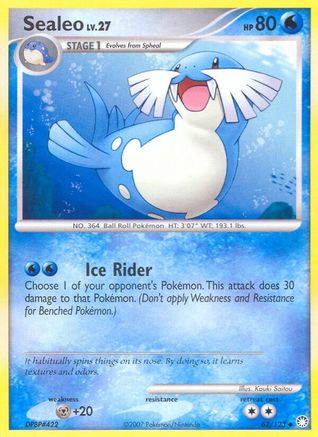 [PKM] Sealeo (62/123) [Diamond & Pearl: Mysterious Treasures]