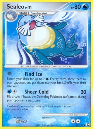 [PKM] Sealeo (77/111) [Platinum: Rising Rivals]