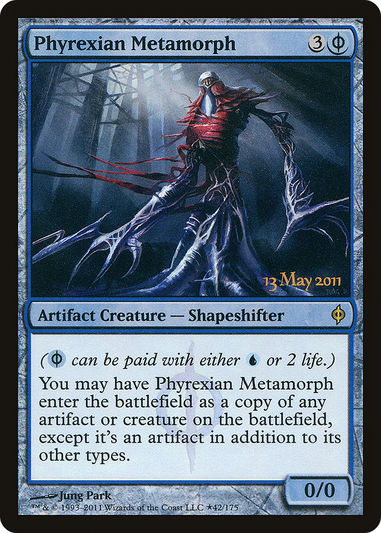 {R} Phyrexian Metamorph [New Phyrexia Prerelease Promos][PR NPH 042] - Misty Mountain Games