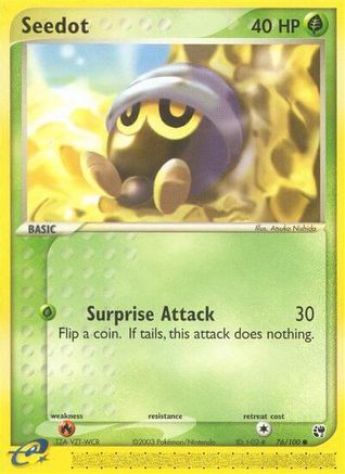 [PKM] Seedot (76/100) [EX: Sandstorm]