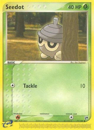 [PKM] Seedot (77/100) [EX: Sandstorm]