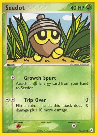 [PKM] Seedot (71/101) [EX: Hidden Legends]