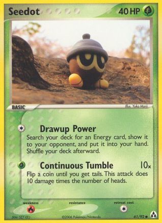 [PKM-C] Seedot (61/92) [EX: Legend Maker]