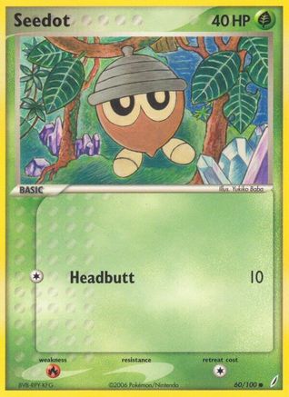 [PKM-C] Seedot (60/100) [EX: Crystal Guardians]