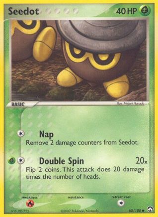 [PKM] Seedot (60/108) (Stamped) [EX: Power Keepers]