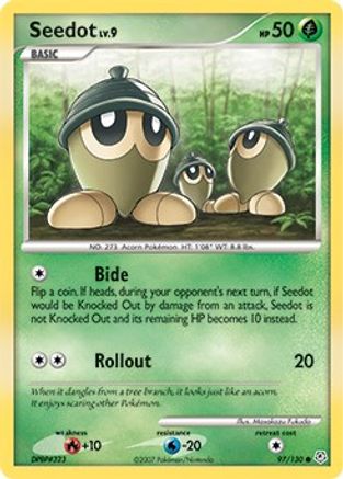 [PKM] Seedot (97/130) [Diamond & Pearl: Base Set]