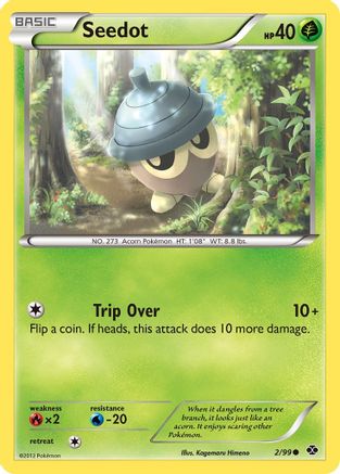 [PKM] Seedot (2/99) [Black & White: Next Destinies]