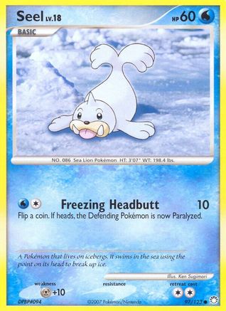 [PKM-C] Seel (97/123) [Diamond & Pearl: Mysterious Treasures]