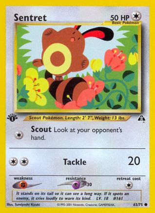 [PKM] Sentret (63/75) [Neo Discovery 1st Edition]