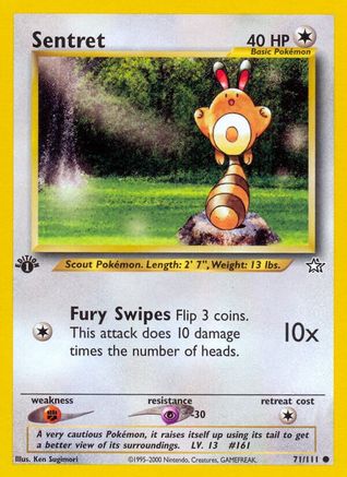 [PKM] Sentret (71/111) [Neo Genesis 1st Edition]