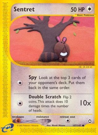 [PKM-C] Sentret (107/147) [Aquapolis]