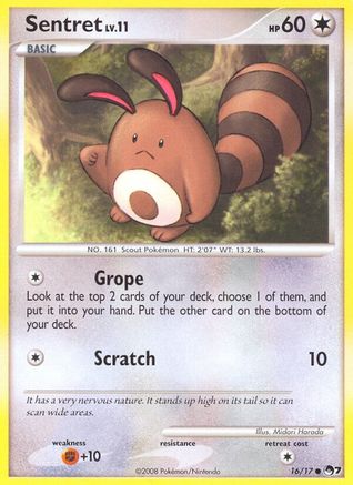[PKM-C] Sentret (16/17) [POP Series 7]