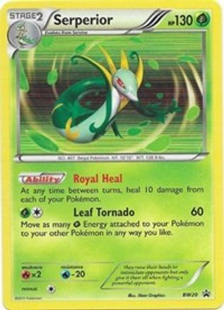 [PKM] Serperior (BW20) [Black & White: Black Star Promos]