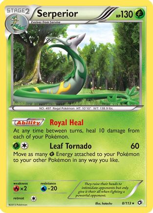 [PKM-R] Serperior (8/113) [Black & White: Legendary Treasures]