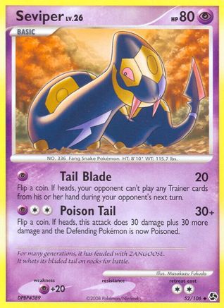 [PKM] Seviper (52/106) [Diamond & Pearl: Great Encounters]