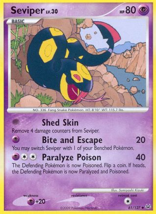 [PKM-C] Seviper (61/127) [Platinum: Base Set]