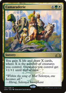 {R} Camaraderie [Guilds of Ravnica][GRN 157] - Misty Mountain Games