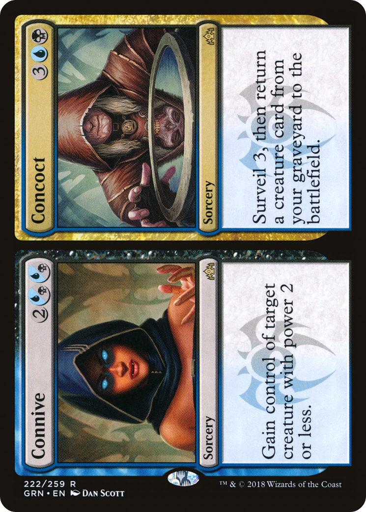 {R} Connive // Concoct [Guilds of Ravnica][GRN 222]