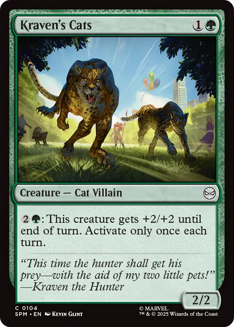 {@@ SPM C} Kraven's Cats [Marvel's Spider-Man] [SPM 104]