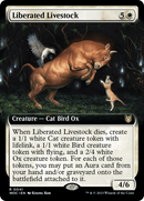 {R} Liberated Livestock (Extended Art) [Wilds of Eldraine Commander][WOC 041]