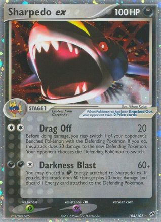 [PKM] Sharpedo ex (104/107) [EX: Deoxys]