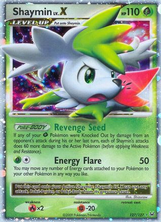 [PKM] Shaymin LV.X (127/127) [Platinum: Base Set]