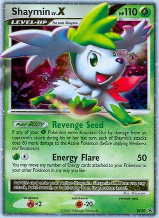[PKM-R] Shaymin LV.X (DP39) [Diamond & Pearl: Black Star Promos]
