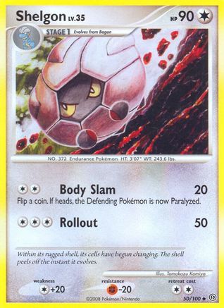 [PKM] Shelgon (50/100) [Diamond & Pearl: Stormfront]