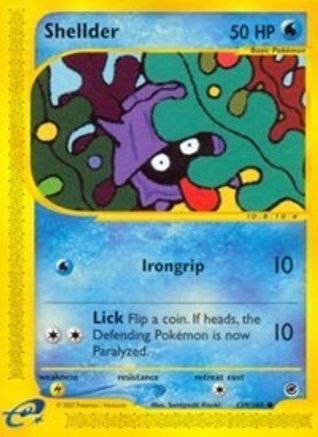 [PKM] Shellder (129/165) [Expedition: Base Set]