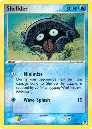[PKM] Shellder (79/112) [EX: FireRed & LeafGreen]