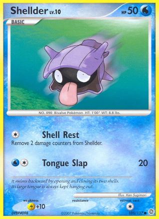 [PKM-C] Shellder (105/132) [Diamond & Pearl: Secret Wonders]