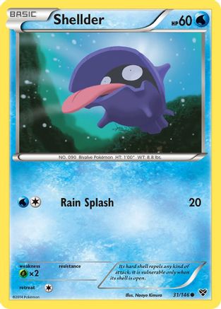 [PKM] Shellder (31/146) [XY: Base Set]