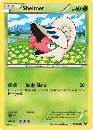 [PKM] Shelmet (10/108) [Black & White: Dark Explorers]