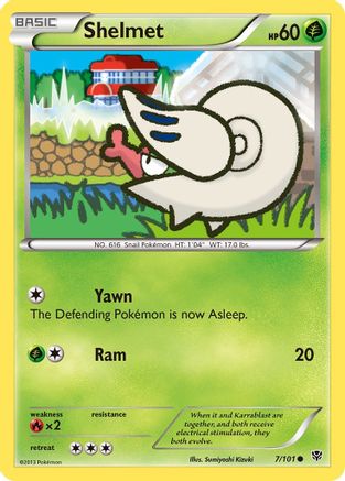 [PKM] Shelmet (7/101) [Black & White: Plasma Blast]