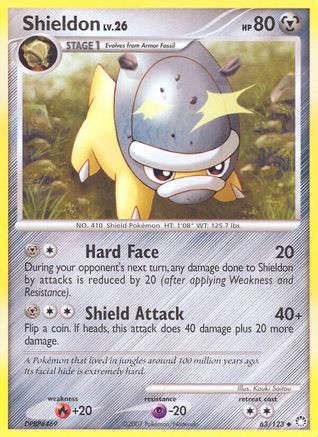 [PKM-C] Shieldon (63/123) [Diamond & Pearl: Mysterious Treasures]
