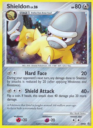 [PKM-R] Shieldon (DP08) [Diamond & Pearl: Black Star Promos]