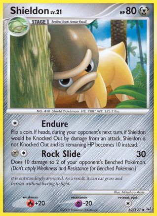 [PKM] Shieldon (62/127) [Platinum: Base Set]